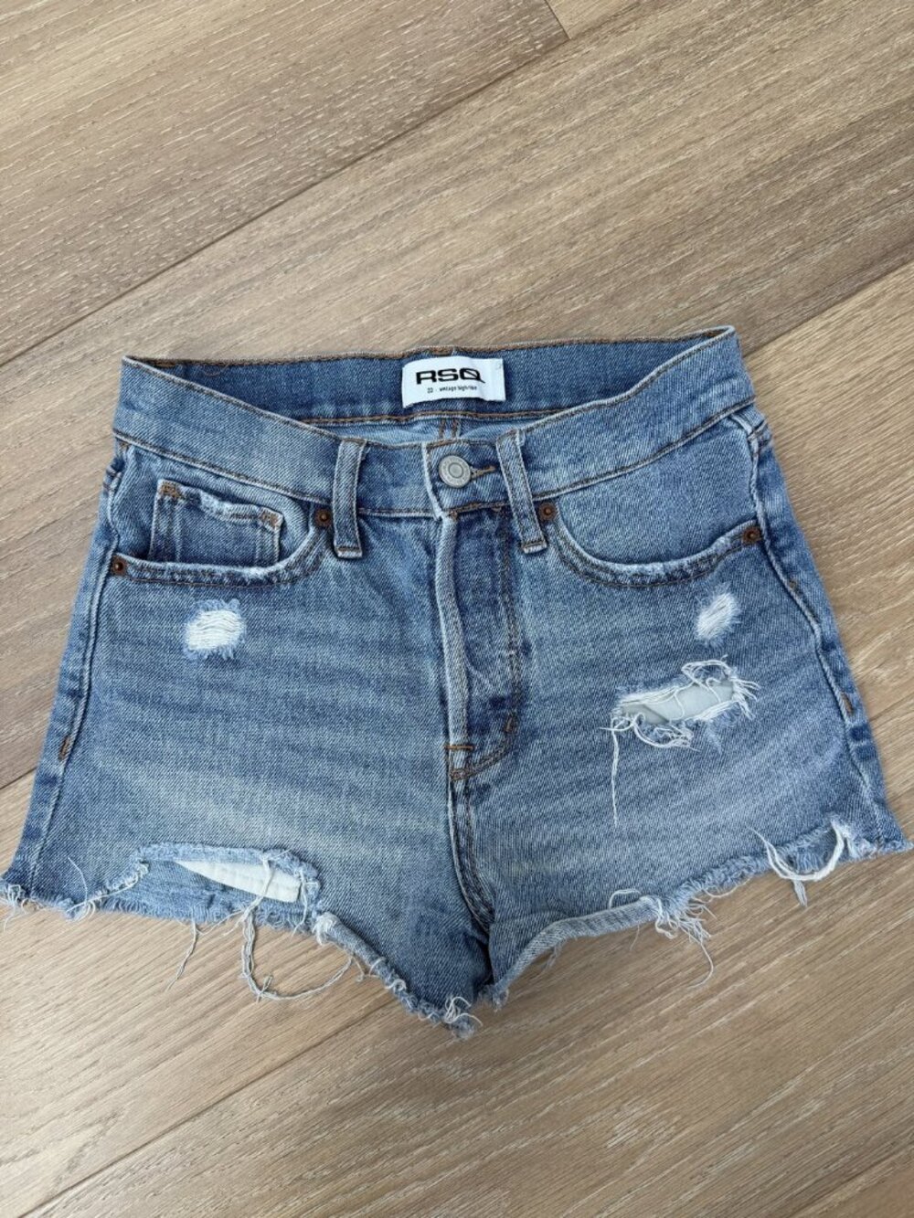 RSQ Vintage High Rise Denim Cutoff Shorts - Size 23